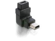 DeLOCK - USB-Erweiterung - Mini-USB, Typ B (M) - Mini-USB, Typ B (W) - 90-Grad-Anschluss (65096)