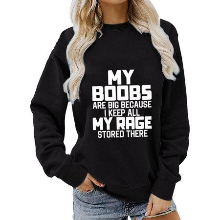 GWAABD Women’S Sweatshirt Women S Crew Neck Sweatshirt Long Sleeve T Shirt Tunic Top Leggings Casual Long Sleeve Sweatshirt Cute Pullover Loose