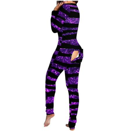 GWAABD Loose Sleeveless Jumpsuits for Women Womens Functional Print Button Down Jumpsuit Adults Buttoned Women S Jumpsuit Functional Buttoned Adults J
