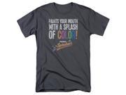 Dubble Bubble Paints Your Mouth Mens Short Sleeve Shirt