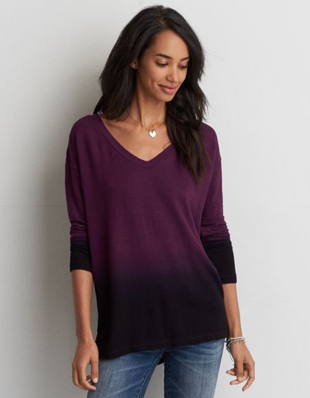Ae Soft & Sexy Braided Strappy Sweatshirt
