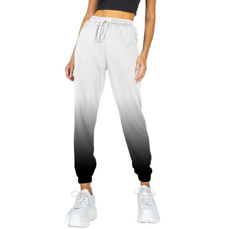 GWAABD Petite Bootcut Jeans for Women with Pockets High Waisted Comfy Sweatpants Joggers Pants Workout Womens Pants