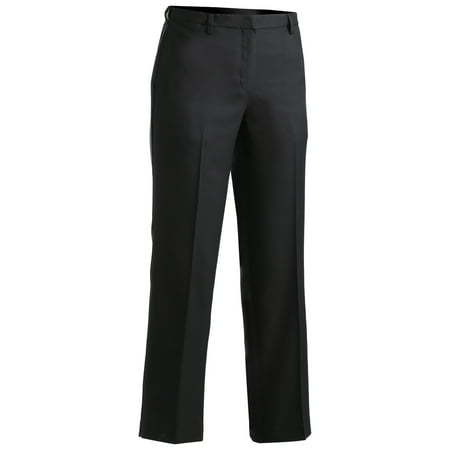 Edwards Garment Womens Microfiber Flat Front Dress Pant - 8532
