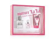 Juicy Couture Couture La La 3 Piece Gift Set 1oz Edp, .17 Edp, Body Lotion 1.7oz