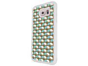 1128 - Elephant Art Collage Animals Nature Love Shabby Chic Design for Samsung Galaxy S6 Edge Hard Plastic Case Back Cover