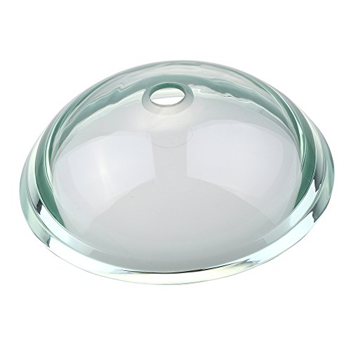 KRAUS Clear Glass Round Vessel Bathroom Sink (Sink with Gold Pop up Drain/ Mounting Ring) thumbnail
