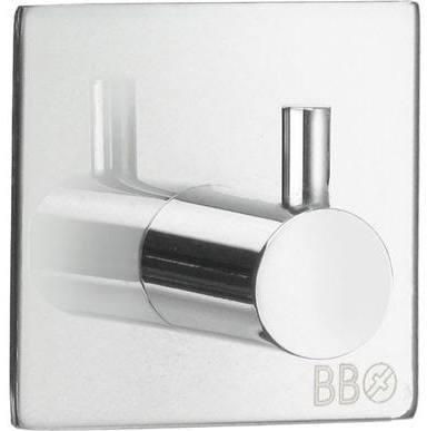 Smedbo Beslagsboden Hook Metal in Gray, Size 1.5 H X 1.5 W X 1.0 D in | Wayfair BK1105