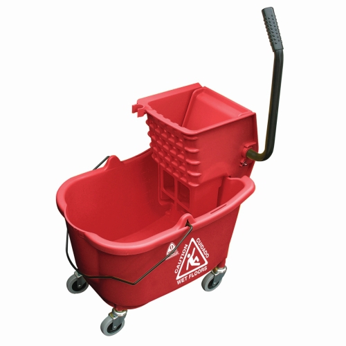 33 Qt Plastic Bucket & Wringer MPN:6974