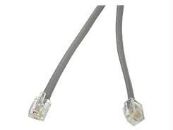 CABLESTOGO 9598 7ft RJ12 6P6C Straight Modular Cable