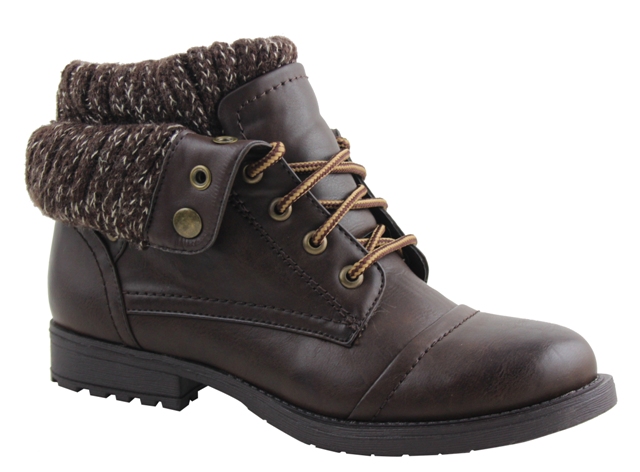 Grand Step 5674-02 Women Brown Tractor Footwear Size - 7