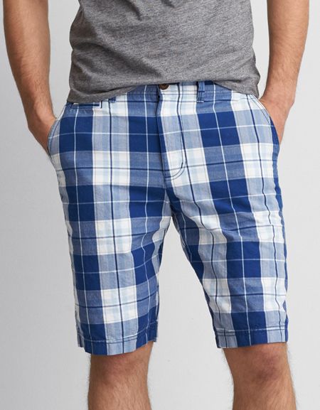 Ae Longer Length Flat Front Short