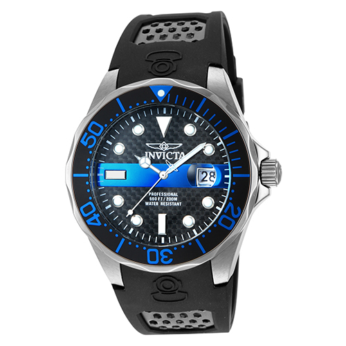 Mens Invicta Pro Diver 3 Hand Watch - 14838 , Blue