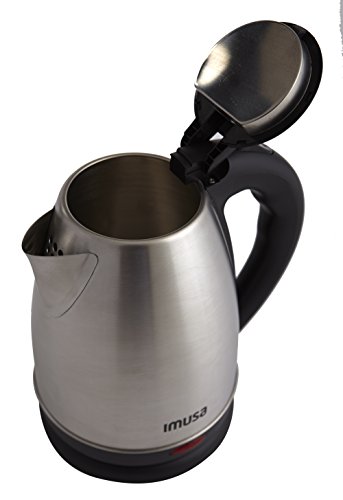 IMUSA USA GAU-18220 1.7 Liter Cordless Stainless Steel Electric Tea Kettle with Easy to Serve Pouring Spout thumbnail