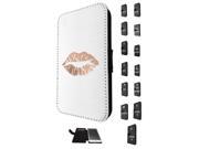 Samsung Galaxy Note 4 Flip Case Credit Card Holder Cover Book Style 1744 - Kylie Lips Kiss Selfie Pout Sexy Lips