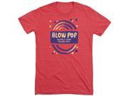 Tootsie Roll Blow Pop Rough Mens Tri-blend Short Sleeve Shirt