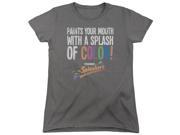 Dubble Bubble Paints Your Mouth Womens Short Sleeve Shirt