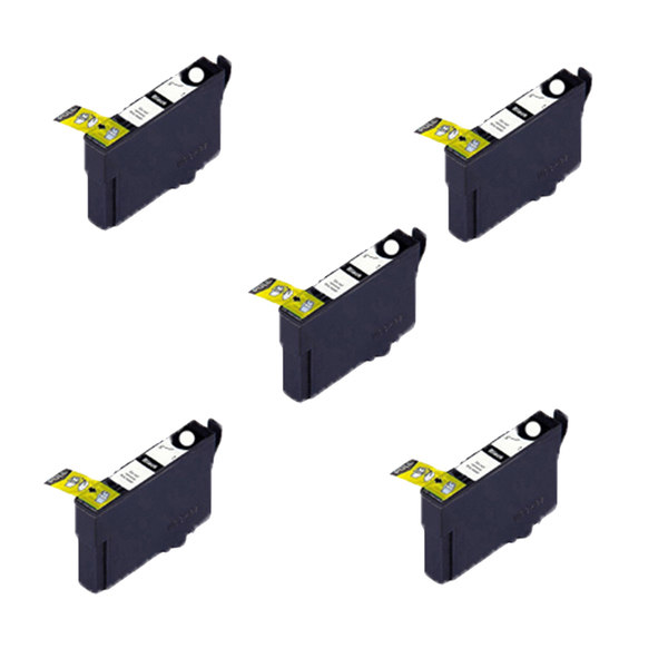 5pk Zlt200xl Bk Compatible Ink Cartridge for Epson Wf-2540 Xp-410 ( Pack of 5 )