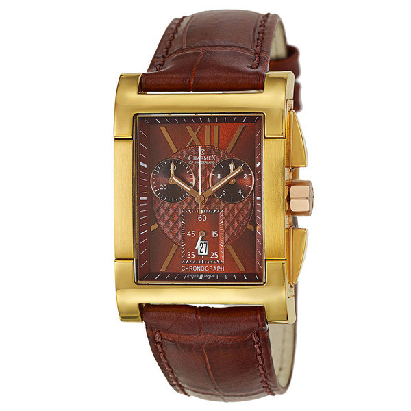 Charmex Men's 2292 Leather Watch