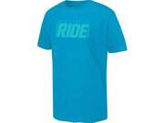 Asics Men Size 2xl Blue Ride Turquise T-shirt