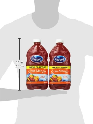 Ocean Spray Cranberry Mango Juice Drink, 64 Fluid Ounce (Pack of 8) thumbnail