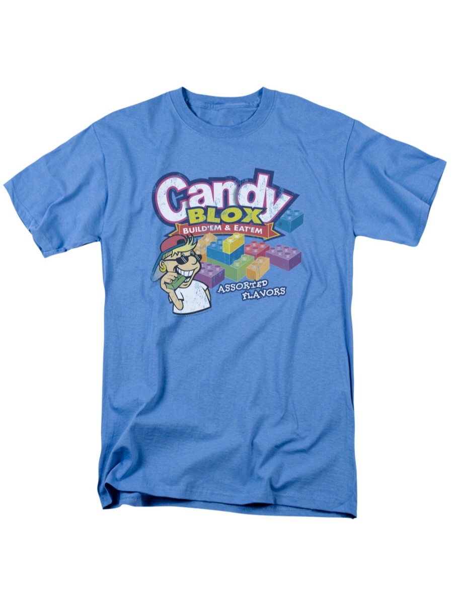 Dubble Bubble Nostalgic Candy Candy Blox Adult T-Shirt Tee