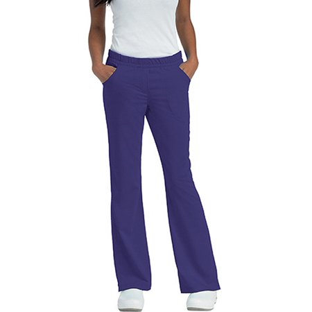 Urbane Women's Scrubs Bottoms AFRICAN - African Violet Alexis Side-Pocket Scrub Pants - Women, Women's Tall, Petite & Plus