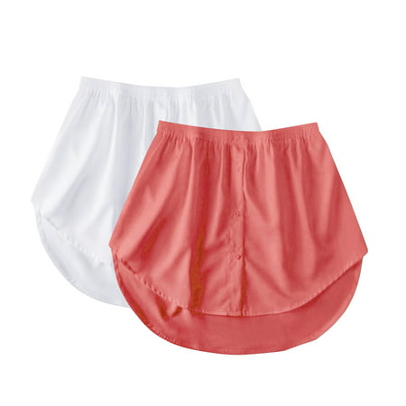 CLZOUD Womens Dresses Summer Red 2pc Fashion Women Versatile Shirt Sweater Skirt Overlay Bottom Half and Womens Mini Skirts Xxxxl