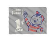 Trevco DBL158-PLO1-0 20 X 28 in. Dubble Bubble and Pointing Pillow Case - White