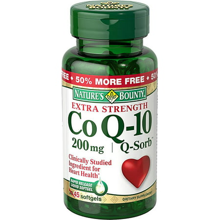 Nature S Bounty CoQ-10 Extra Strength Q-Sorb -- 200 Mg - 45 Softgels