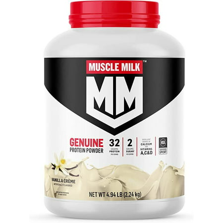 CytoSport Muscle Milk Protein Powder Shake 4.94 Lbs  64/32 Servings PICK FLAVOR  Vanilla Creme