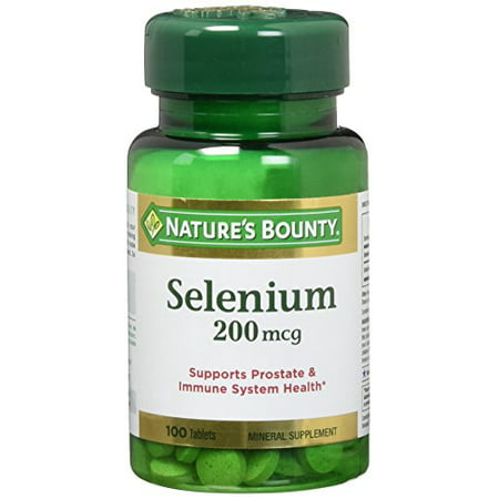 Nature S Bounty Selenium 200 Mcg Tablets 100 Ea