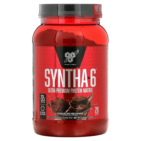 BSN  Syntha-6  Ultra Premium Protein Matrix  Chocolate Milkshake  2.91 Lb (1.32 Kg)