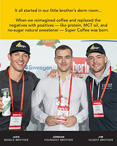 Super Coffee, Iced Keto Coffee (0g Added Sugar, 10g Protein, 70 Calories) [Vanilla Latte] 12 Fl Oz, 6 Pack | Iced Coffee, Protein Coffee, Coffee Drink thumbnail