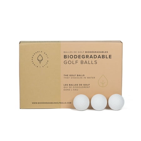 Photo 1 of Biodegradable Golf Balls Nontoxic PVA White 24 Pack 