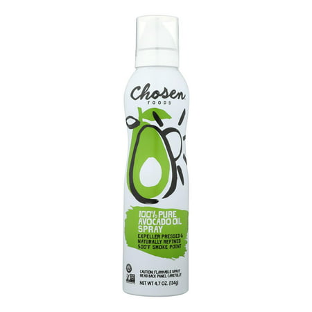 Chosen Foods Avacado Oil - 100%Pure - Spry - Case of 6 - 4.7 Fl Oz