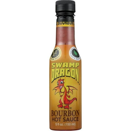 Swamp Dragon KHFM00333786 5 Fl Oz Bourbon Hot Sauce Pack of 6