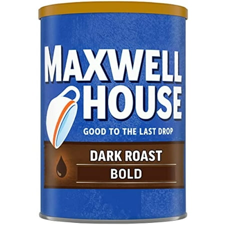 Maxwell House Dark Roast Dark Ground Coffee (10.5 Oz Canister)