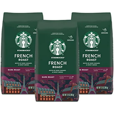 Starbucks Ground Coffee  French Roast  12 Oz