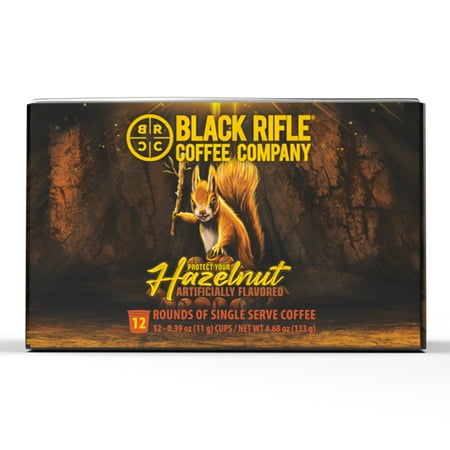 Black Rifle Coffee Company Hazelnut Flavored Rounds Coffee