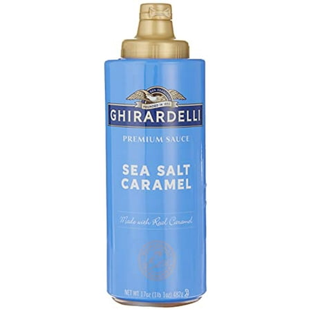 Ghirardelli Sea Salt Caramel Sauce  17 Oz Squeeze Bottle