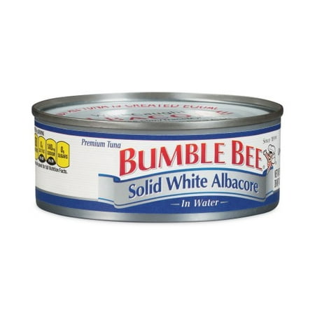 New Bumble Bee Solid White Albacore Tuna in Water  5 Oz Can  8/Pack  Ships in 1-3 Business Days