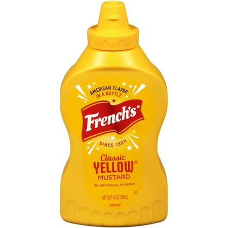 Mustard Frenchs Classic Yellow Squeeze  14 Ounce -- 16 per Case.