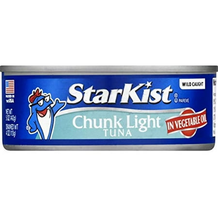 Starkist Chunk Light Tuna in Oil  5 Oz  Pack of 48