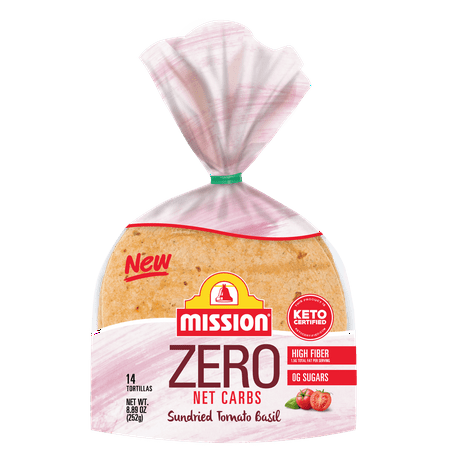 Mission Zero Net Carbs Sun Dried Tomato Basil