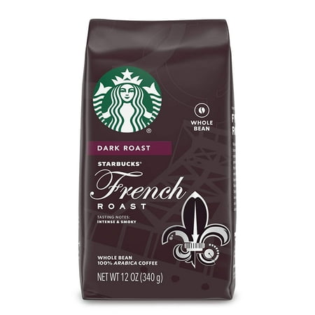Starbucks Whole Bean Coffee Dark Roast French Roast -- 12 Oz