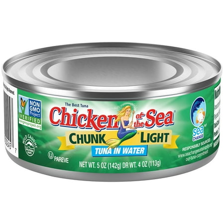 Chicken of the Sea Chunk Light Tuna in Water  5 Oz