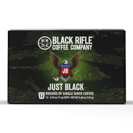 Black Rifle Coffee Company Just Black Rounds - 12 Count Coffee