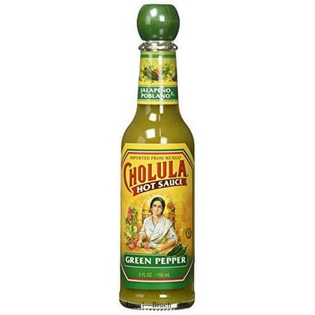 Green Pepper Hot Sauce 5 Fl Oz (Pack of 4)