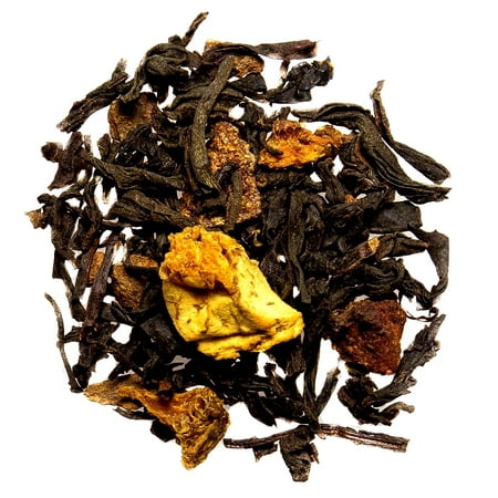 Nelson S Tea Orange Cinnamon Spice: Warmth and Naturally Sweet Black Tea Infused with Zesty Orange Peel  Fragrant Cinnamon  and Bold Cloves  16 Oz