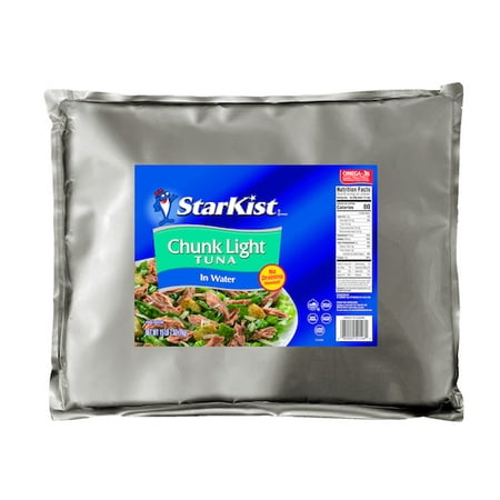 (Price/Case)Starkist 521460 Chunked Light Tuna Water Pouch  247 Ounces